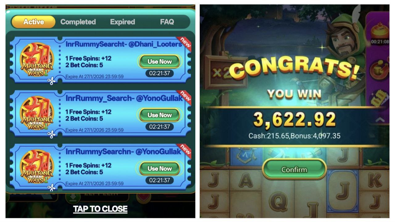 Yono Apps Vouchers Bot
