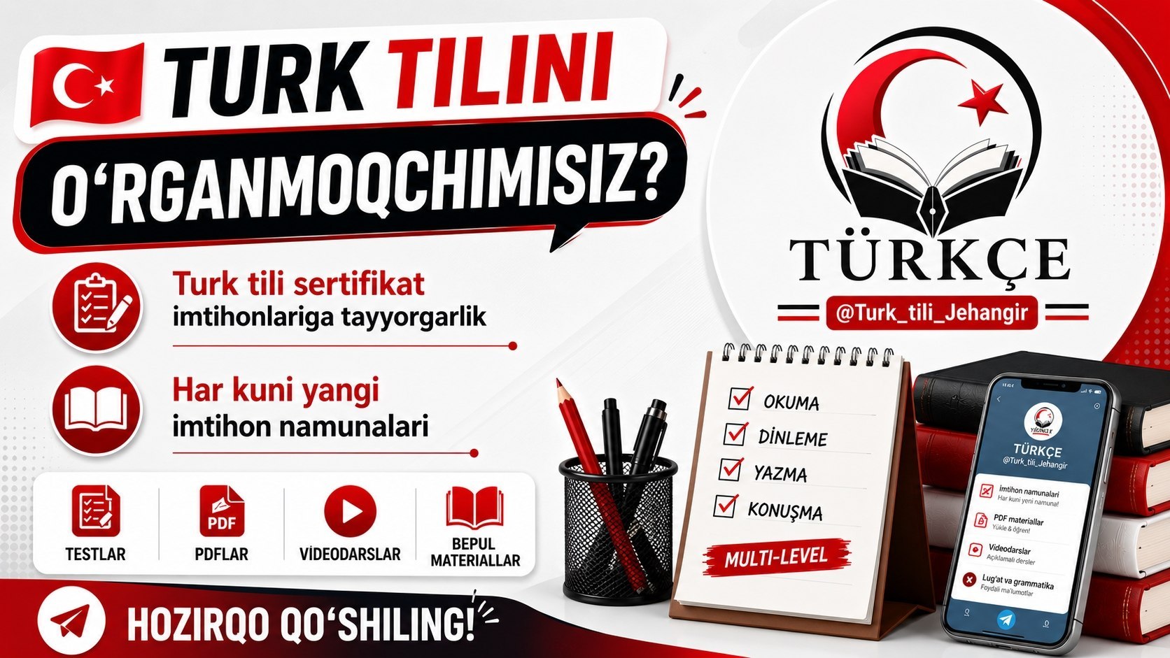 Turk tili Milliy va TYS sertifikatlari