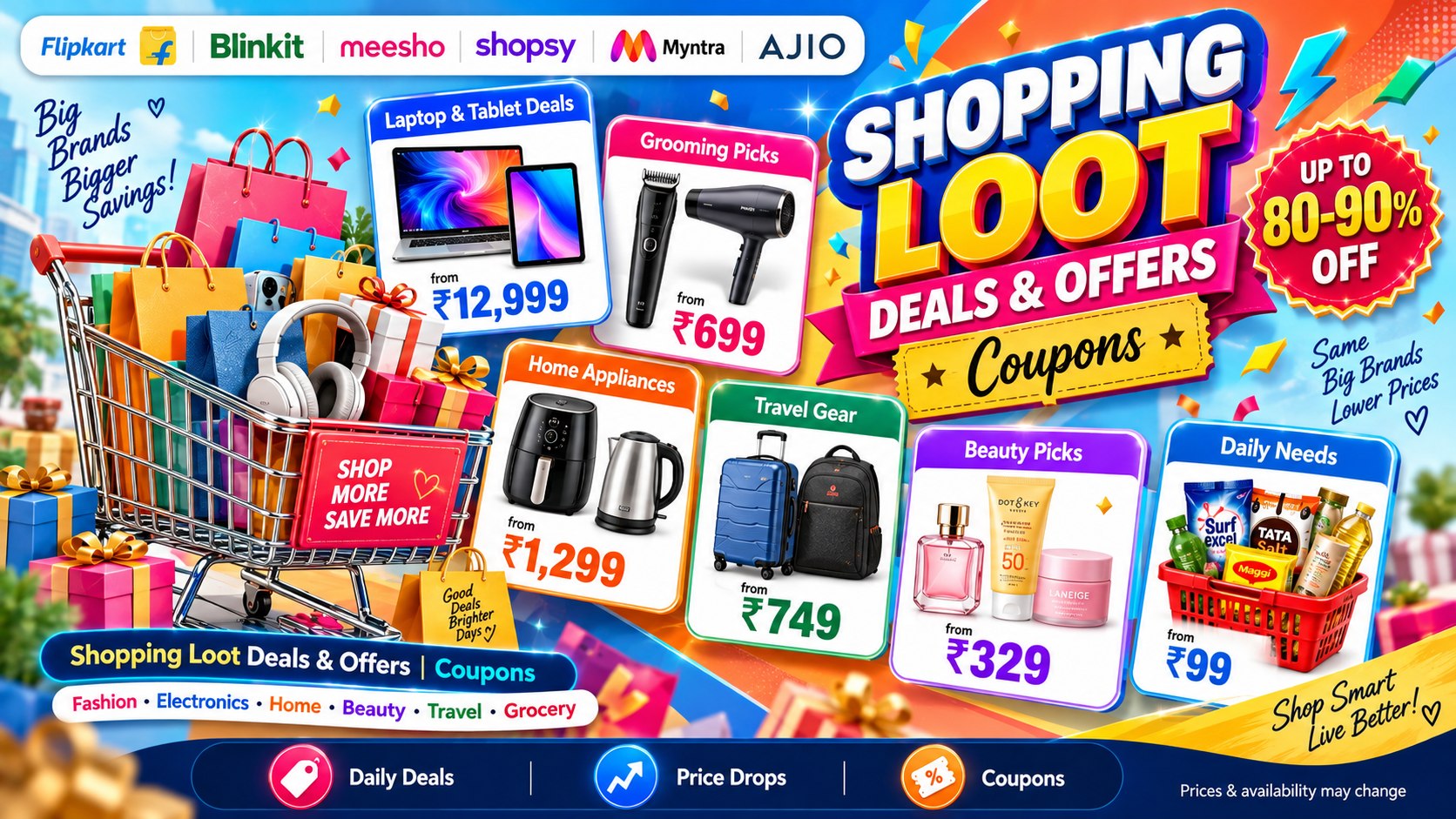 Shopping Loot Deals & Offers | Coupons