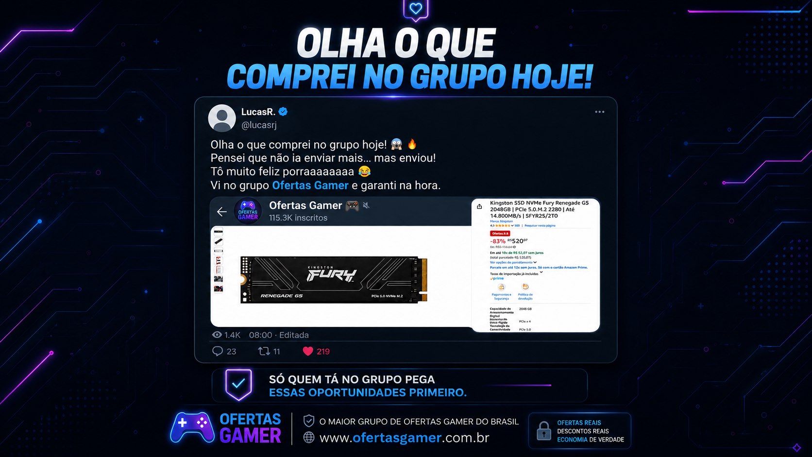 Ofertas Gamer 🎮