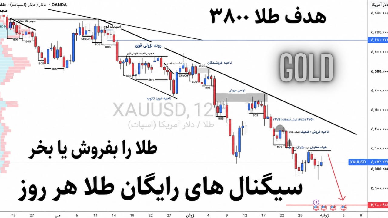 معامله‌گر حرفه‌ای طلا