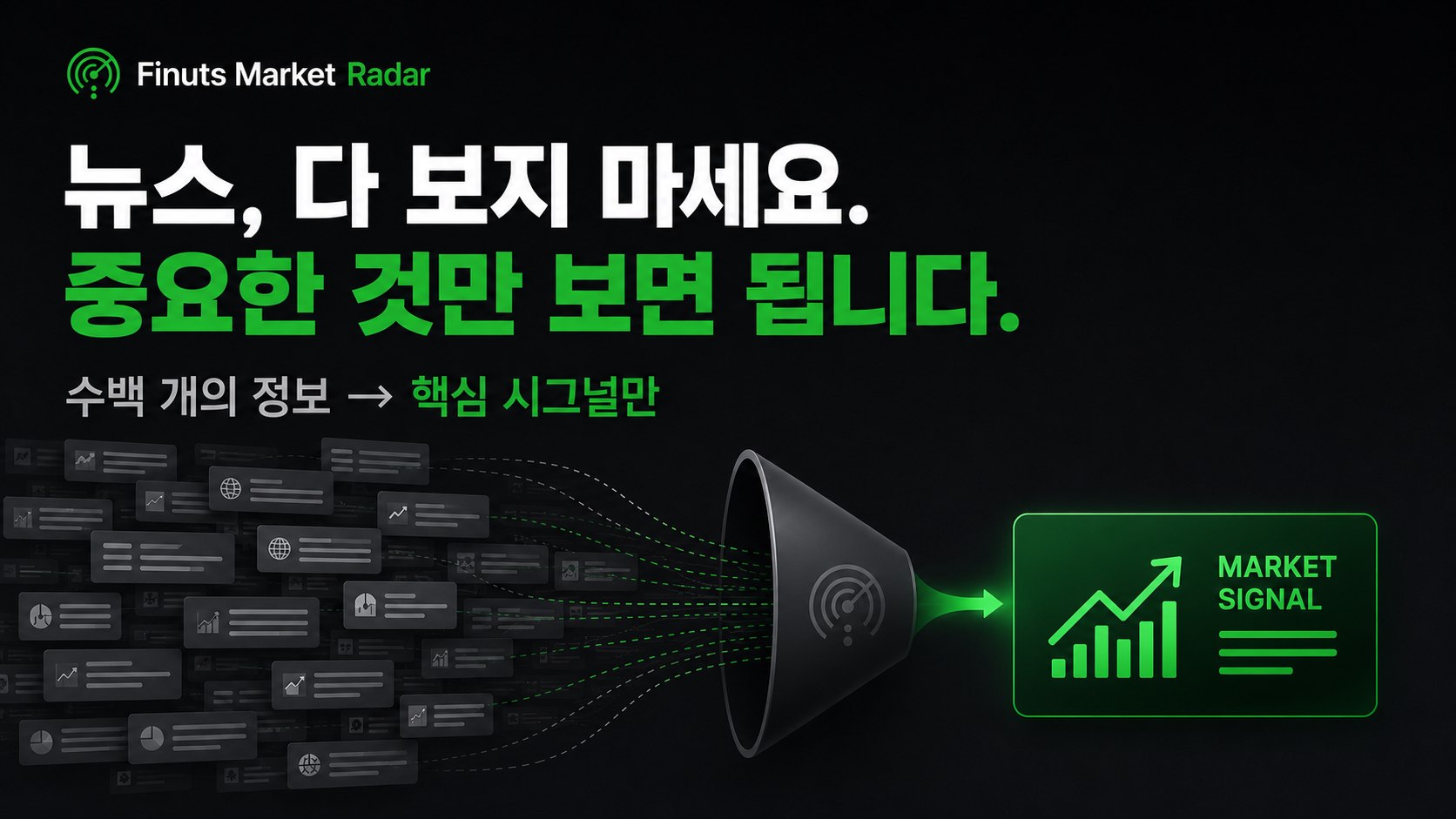 피너츠 마켓 레이더