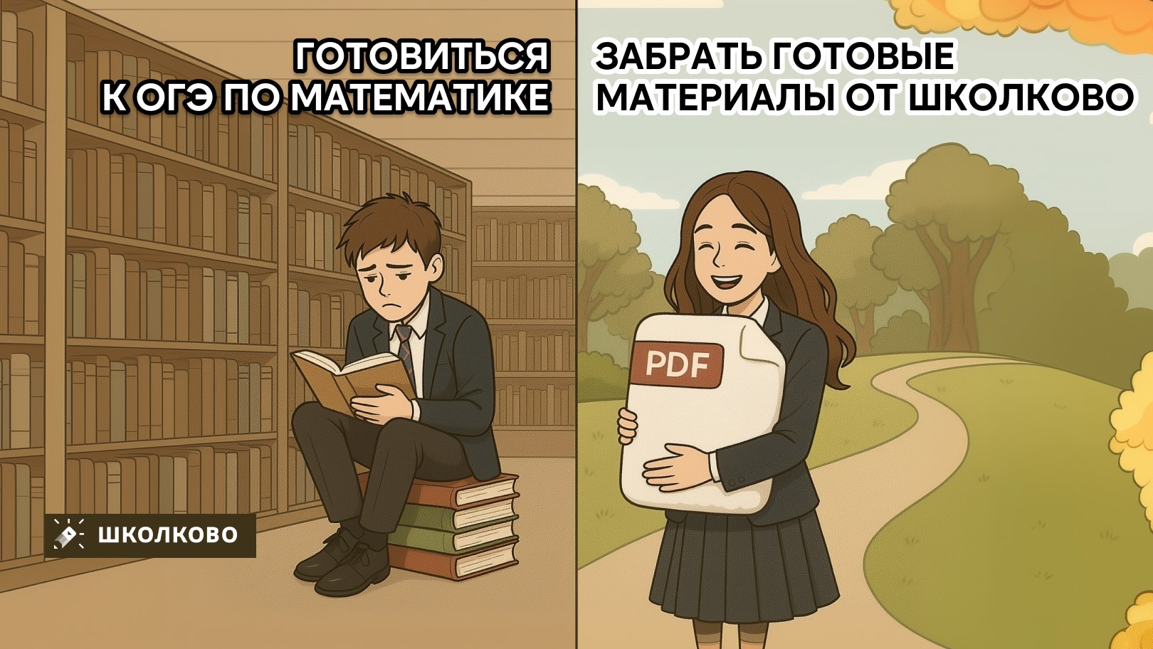 ОГЭ по математике с Настей