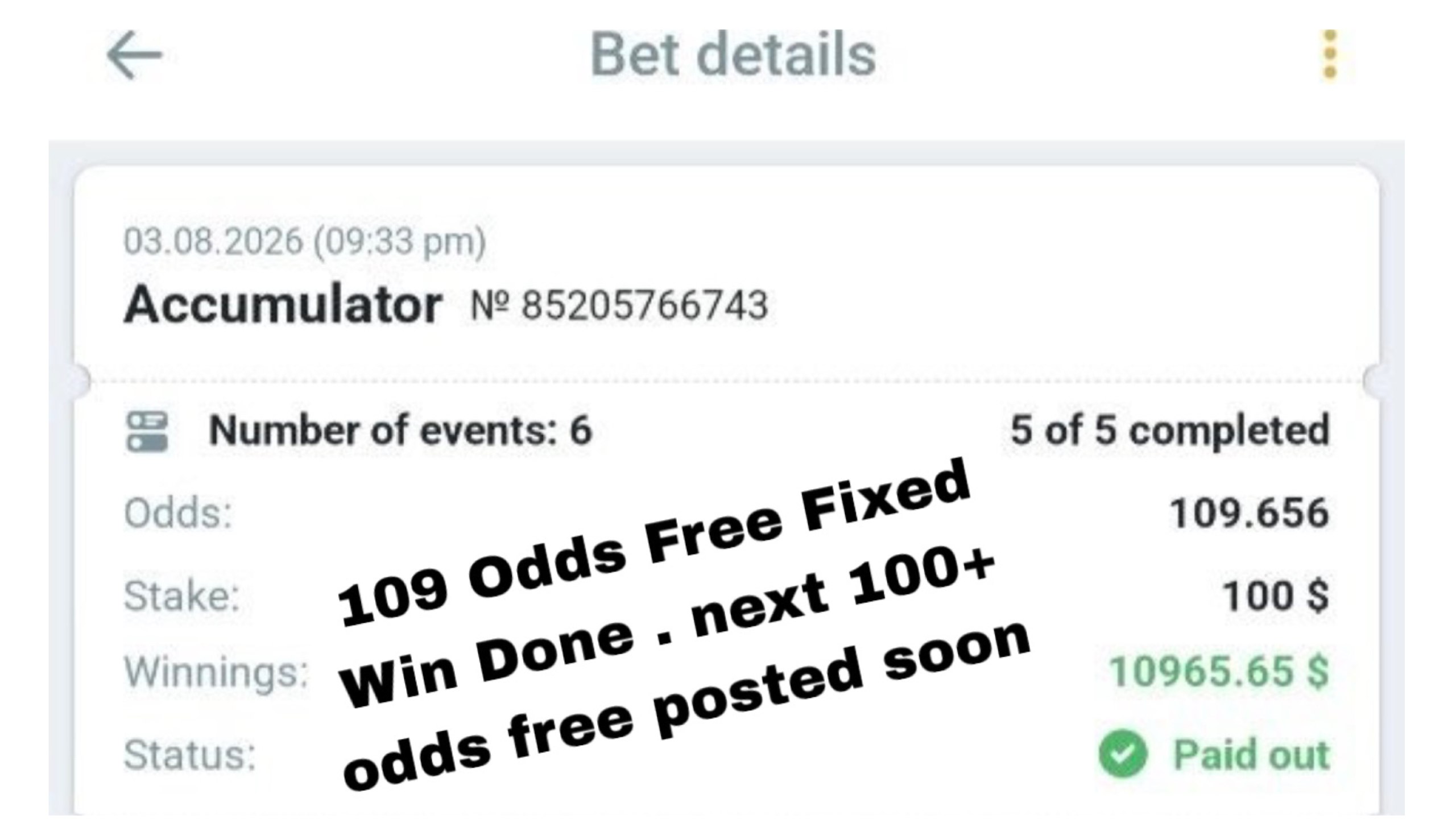 Peak ODDS⚡