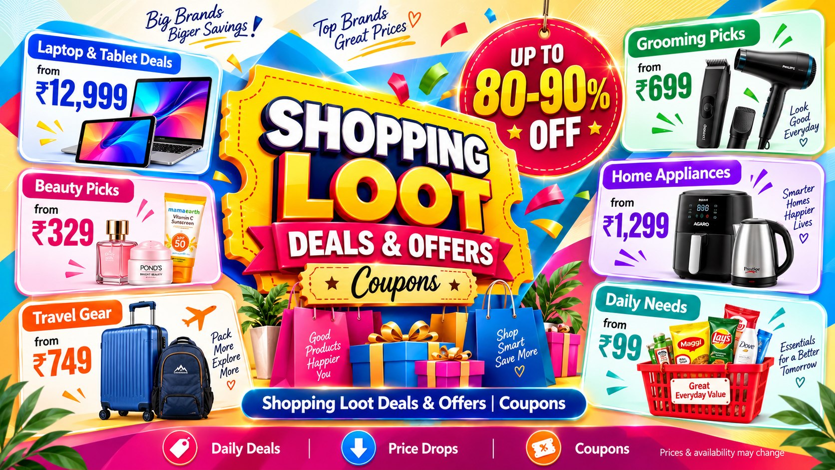 Shopping Loot Deals & Offers | Coupons