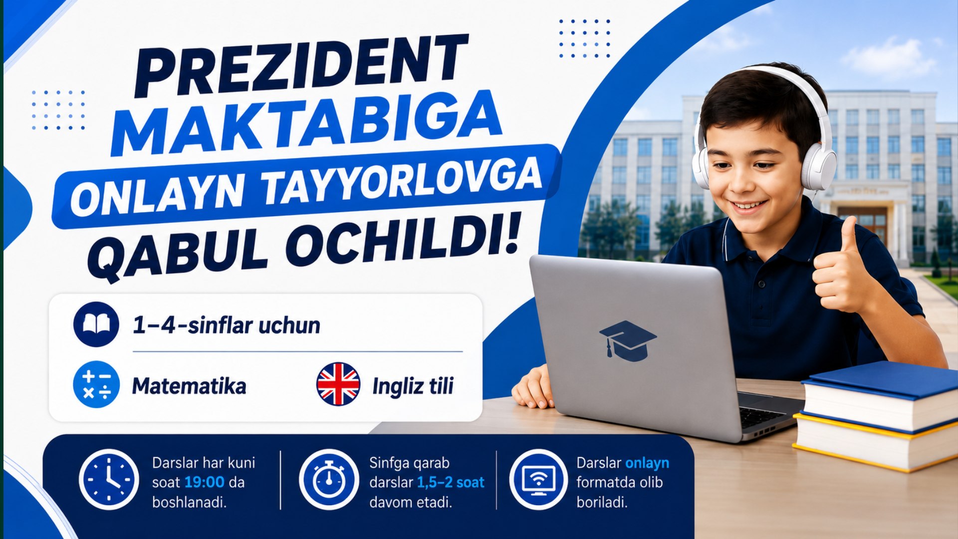 Prezident Maktablariga Tayyorlash