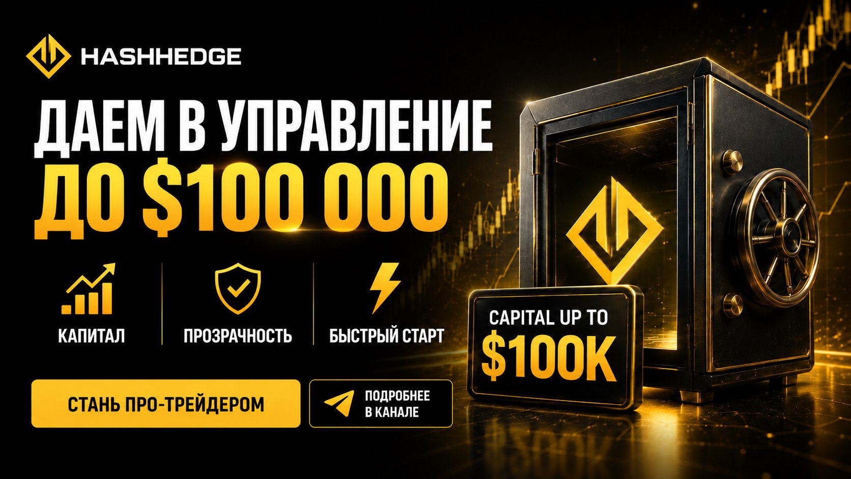 Hash Hedge | Проп трейдинг